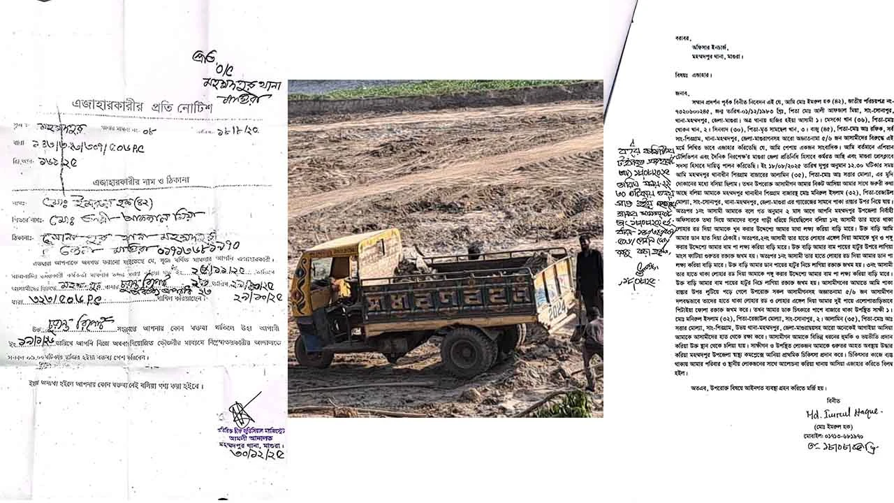 অবৈধ দখলে মধুমতীর চর, বালু বিক্রির টাকা যাচ্ছে সিন্ডিকেটের পকেটে